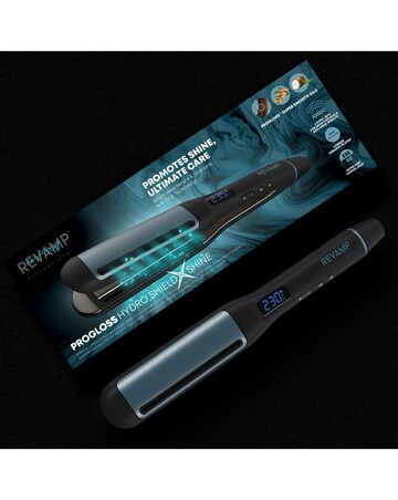 Revamp Progloss Hydro Shield X Shine Ceramic Hair Straightener