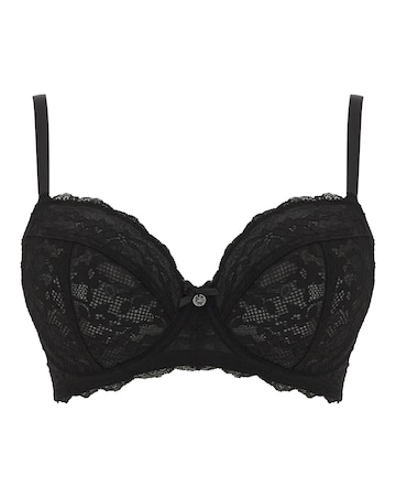 Boux Avenue Mollie DD+ Full Support Bra Black