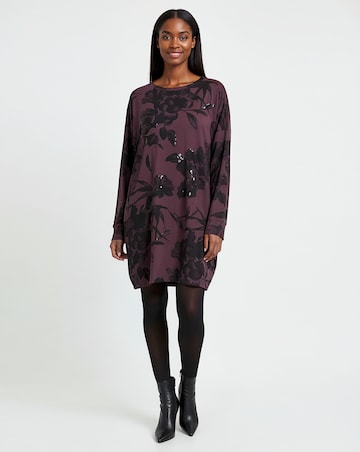 Religion Mini T-Shirt Sequin Dress