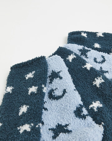 Pretty Secrets (5 Pair Pack) Fluffy Socks Stars