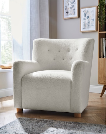 Bergen Boucle Accent Chair
