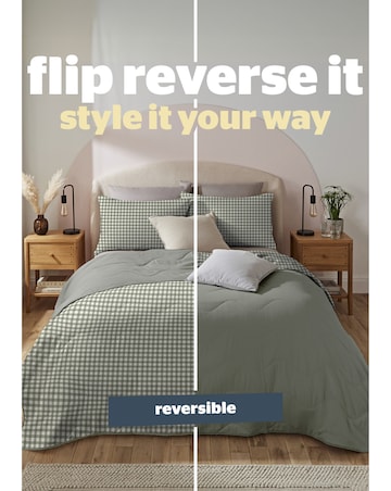 Silentnight Summer Breeze Seersucker Coverless 4.5 Tog Duvet and Pillowcase Set