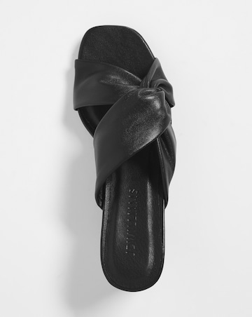 Joanna Hope Block Heel Twist Mule - Extra Wide Fit (EEE)