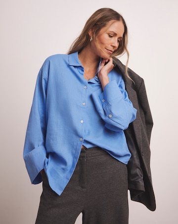 Anthology Linen Blend Long Sleeve Shirt