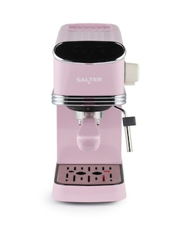 Salter Retro Pink Espresso Machine