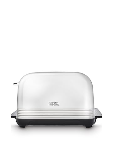 Morphy Richards 240333 Venture Retro Stainless Steel 4 Slice Toaster