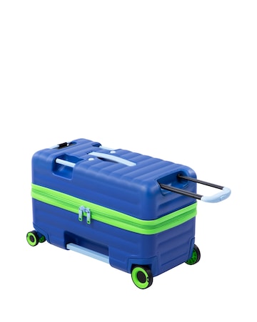 IT Luggage Trunkryder Kids Ride-On Suitcase - True Blue