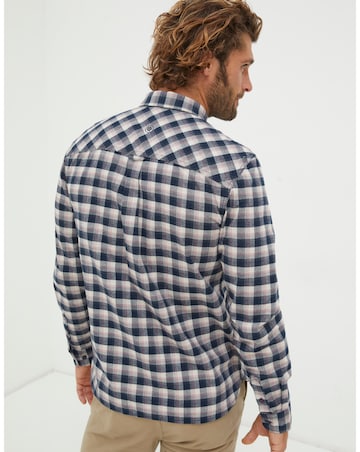 FatFace Benton Long Sleeve Check Shirt
