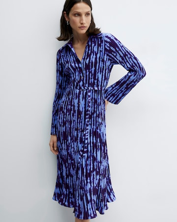 Mango Thea Tie Dye Shirt Dress