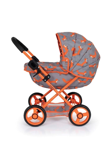 Cosatto Wowette Dolls Pram - Charcoal Mister Fox