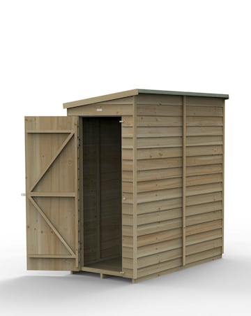 4LIFE Pent Shed 6x3 - Single Door - No Windows (Home Delivery)