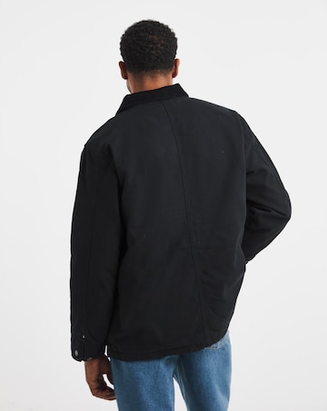 Dickies Chore Lined Canvas Jacket - Black