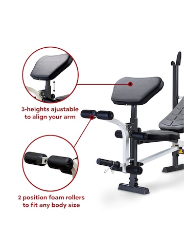 Marcy MWB-20100 Folding Compact Weight Bench