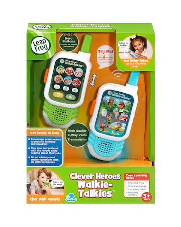 LeapFrog Clever Heroes Walkie Talkies