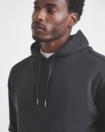 Union Garment Dyed Hoodie-Black