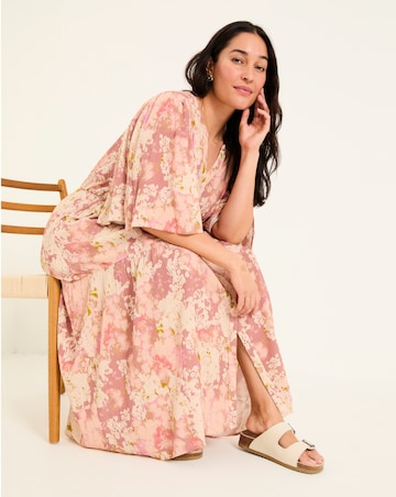 FatFace Paige Layered Floral Dress