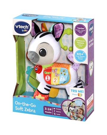 Vtech On-the-Go Soft Zebra