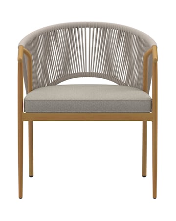 Charles Bentley Rope Weave 4 Seater Dining Set