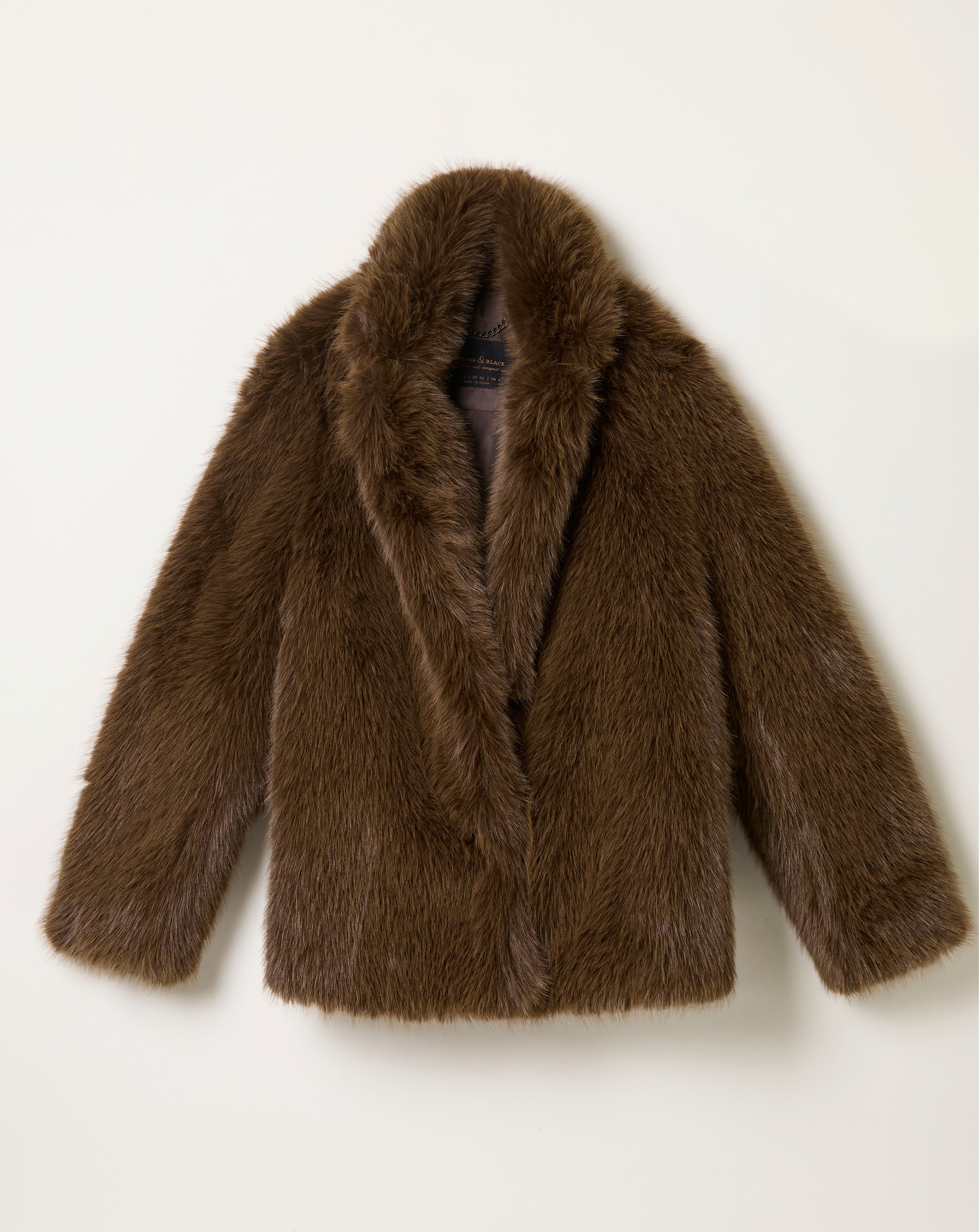 FatFace Celeste Faux Fur Coat | JD Williams