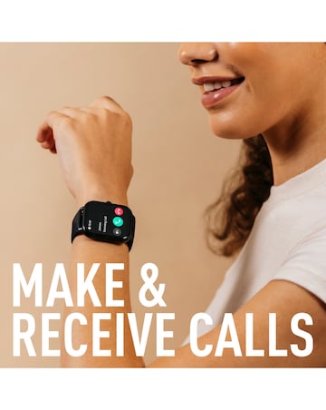 Reflex Active Series 23 Calling Smart Watch - Black