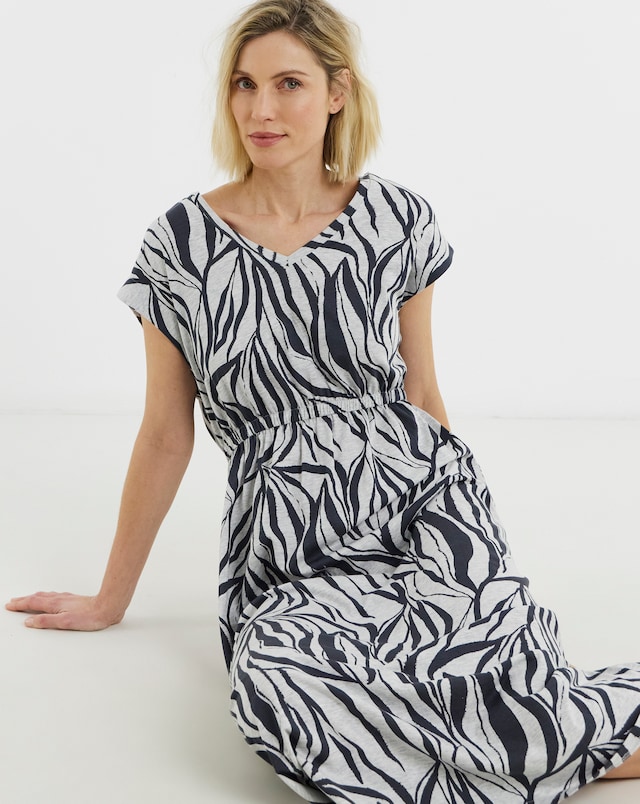 JD Williams Value Maxi Nightie Zebra Print