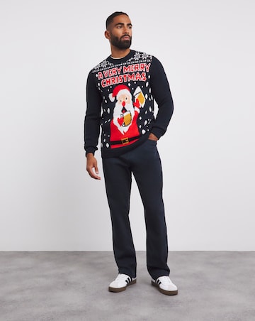 Navy Christmas Jumper