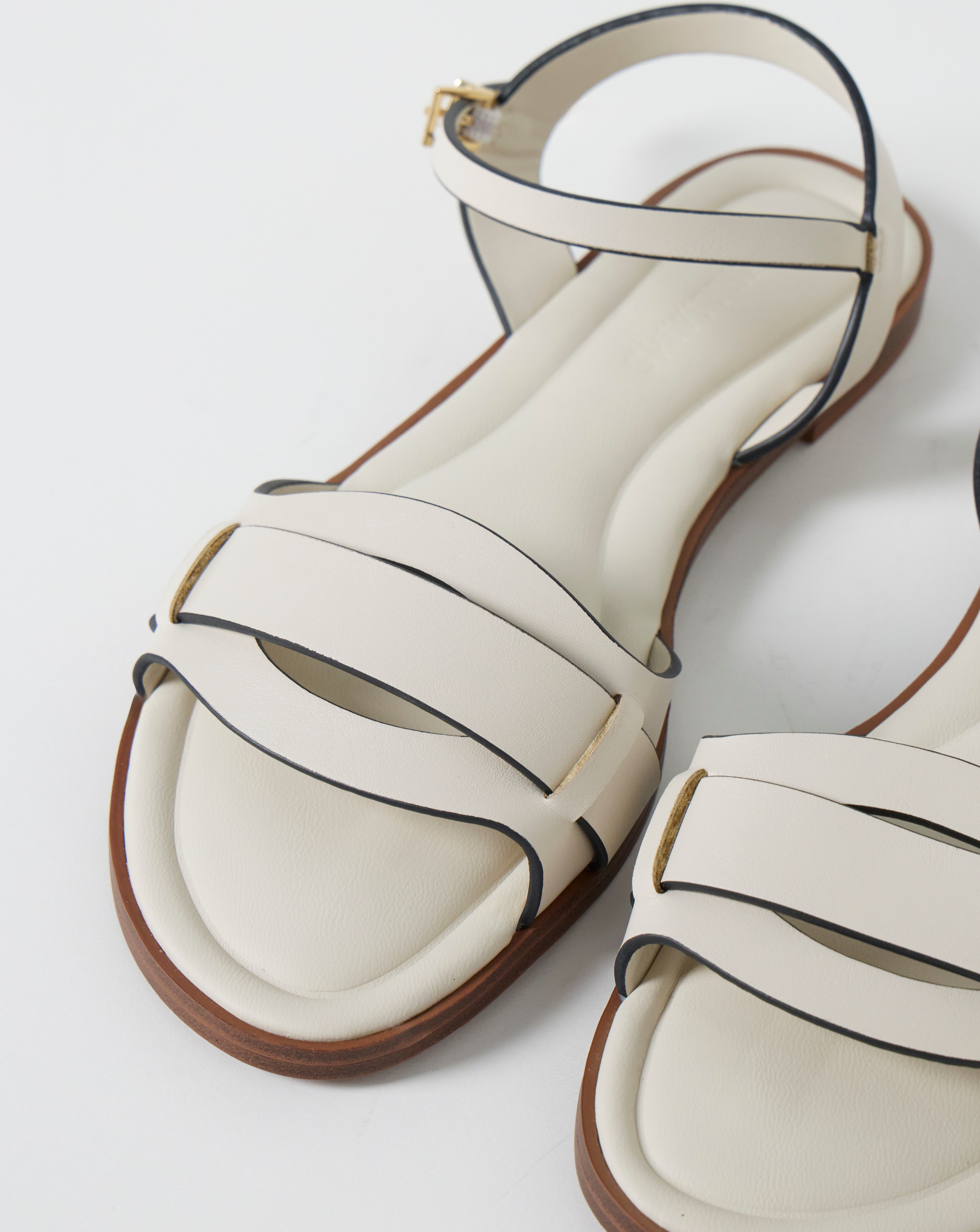 Lucia Woven Two Part Sandals - Wide Fit (E) | JD Williams