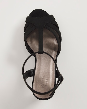 Marjorie T Bar Platform Occasion Sandal Extra Wide EEE Fit