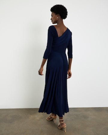 Joanna Hope Pleated Jersey Dress