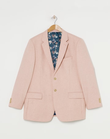 Wool Blend Suit Jacket