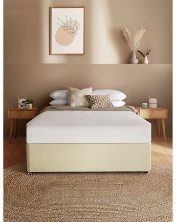 Silentnight Fabric Divan Base Only