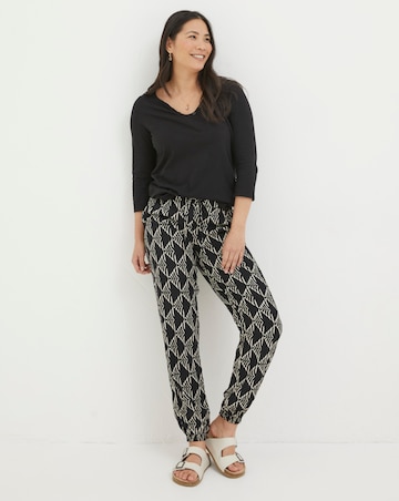FatFace Lyme Mono Geo Trousers