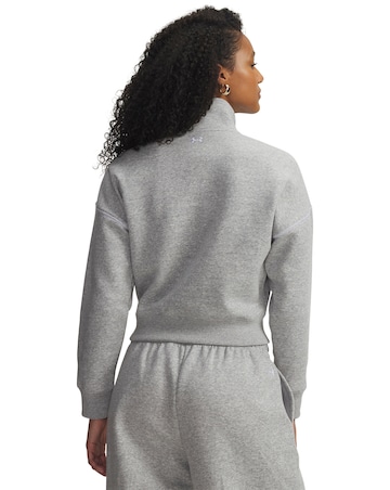 Under Armour Rival Script Half Zip Sweat