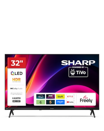 Sharp 1T-C32HE3245KB 32in QLED Smart HD Tivo TV