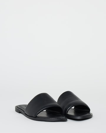 Athena Classic Flat Mules - Wide Fit (E)