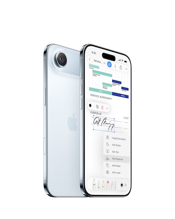 Apple iPhone Air 256GB - Sky Blue