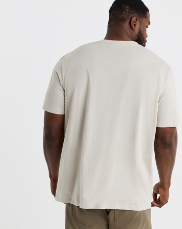 Jack & Jones Archive Logo T-Shirt - Cream