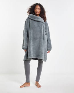 Pretty Secrets Oversized Fleece Lounge Dress