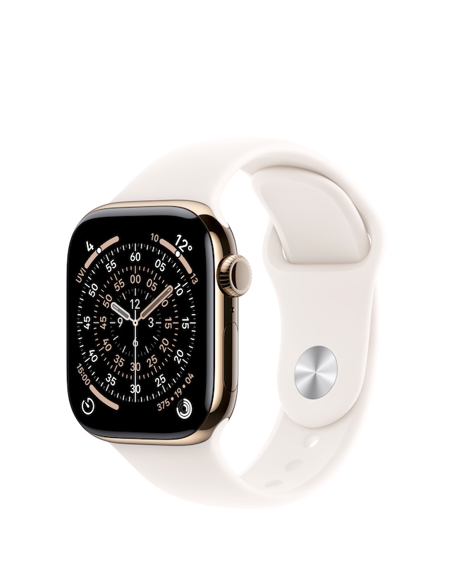 Apple Watch Series 11 GPS + Cellular 42mm - Light Blush Sport Band - S/M