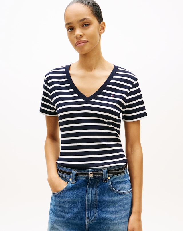 Tommy Hilfiger Slim Cody V Neck Tee