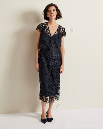 Phase Eight Meghan Lace Double Layer Dress