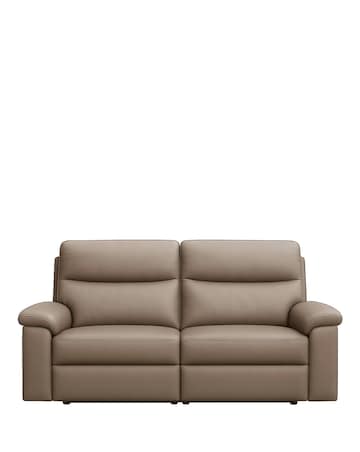 Aspire Corvan Leather Recliner 3 Seater