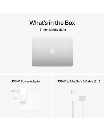 Apple MacBook Air (M4, 2025) 13in 10-Core CPU 8-Core GPU 16GB 256GB - Silver