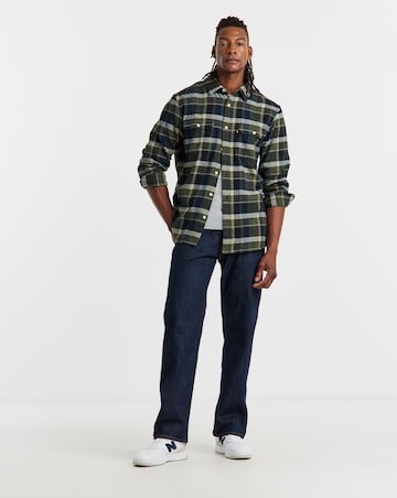 Levi's Jackson Worker Shirt - Green Plaid