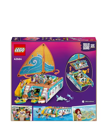 LEGO Friends Travel Boat Adventure, Kids' Building Kit 42664