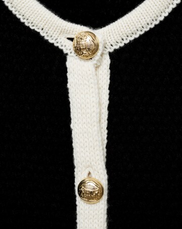 Mango Knitted Button Jacket