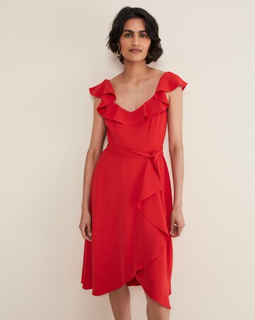 Phase Eight Tatiana Frill Sleeve Dress