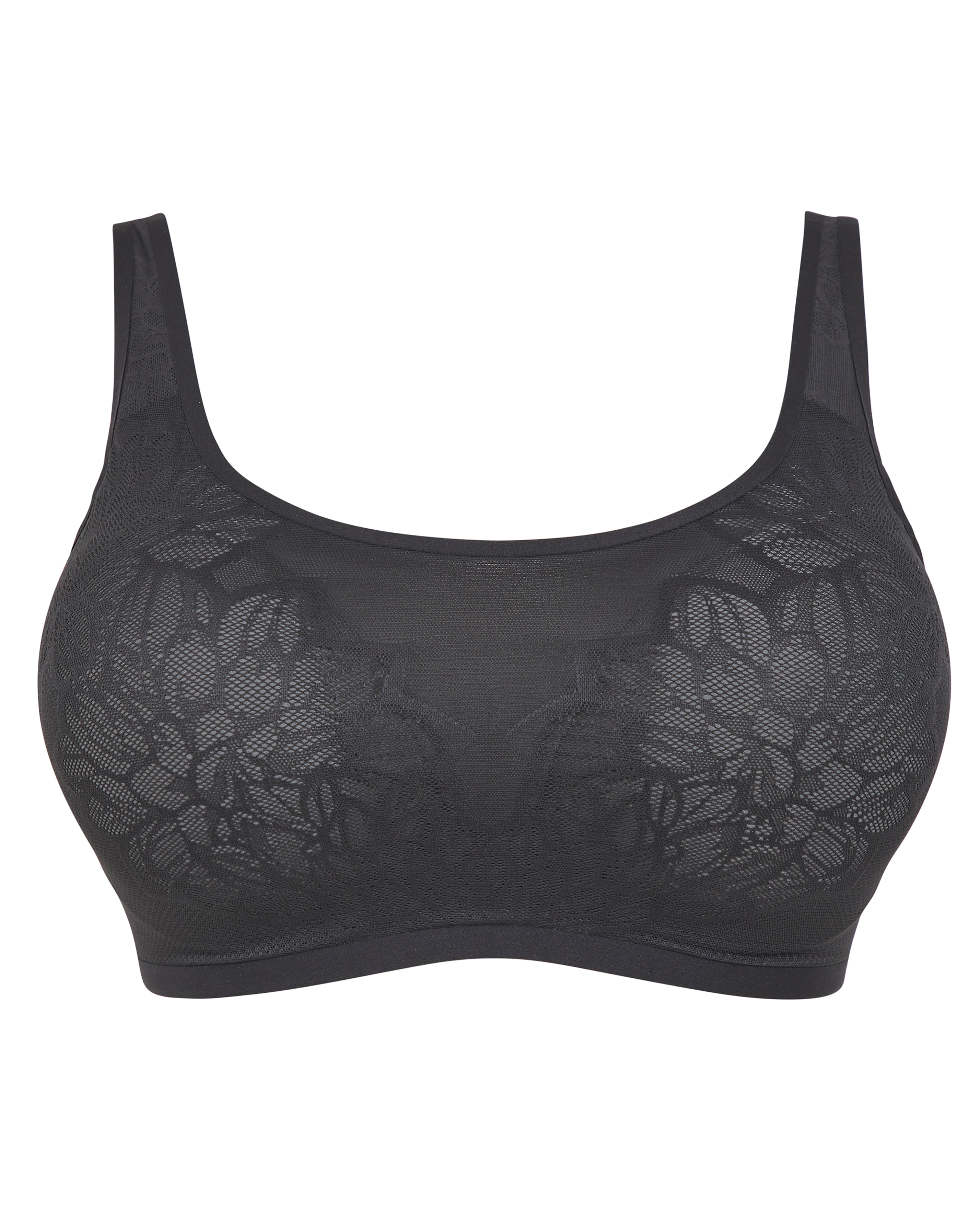 Triumph Fit Smart Lace Non Wired Padded Bra | JD Williams
