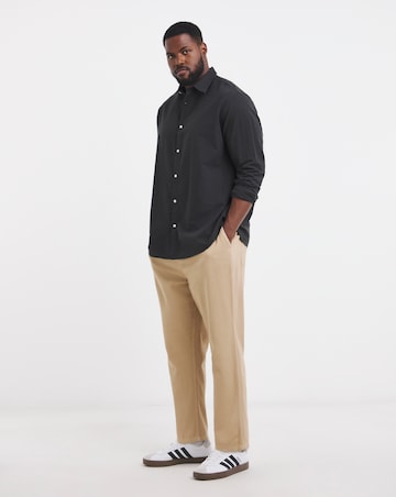 Jack & Jones Breeze Linen Blend Shirt - Black