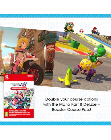 Nintendo Switch - Mario Kart 8 Deluxe Booster Pass Set